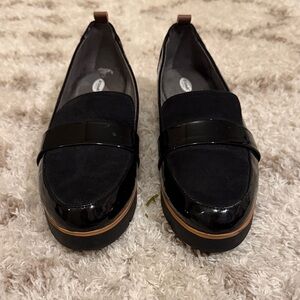 Dr. Scholl's Black Patent Loafers